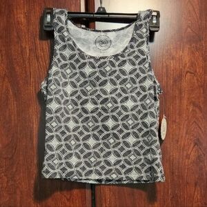 Crop tank with matching skater skirt